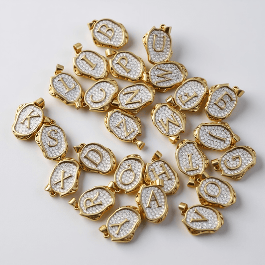 Dazzling Initial Pendants