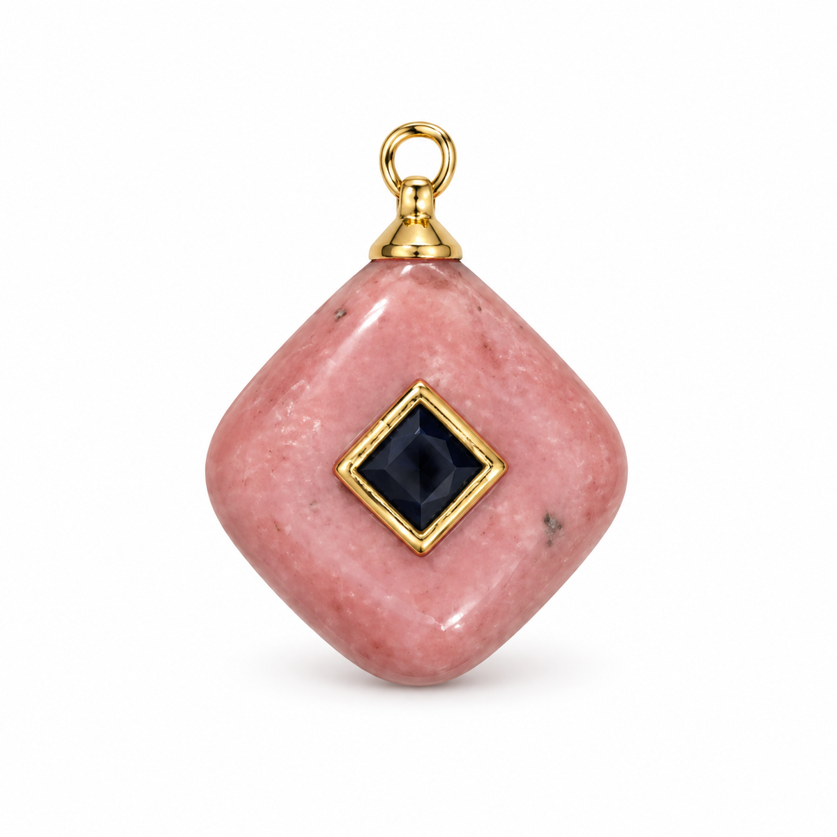 Roselle Rhodonite Pendant