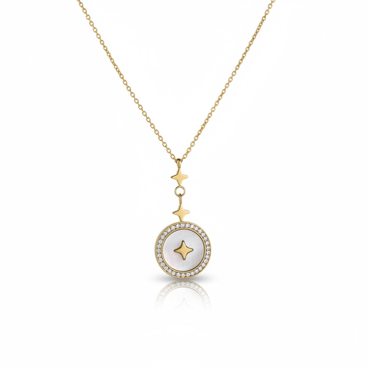 Cosmic Pearl Necklace