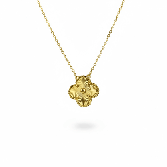 Gold Clover Necklace