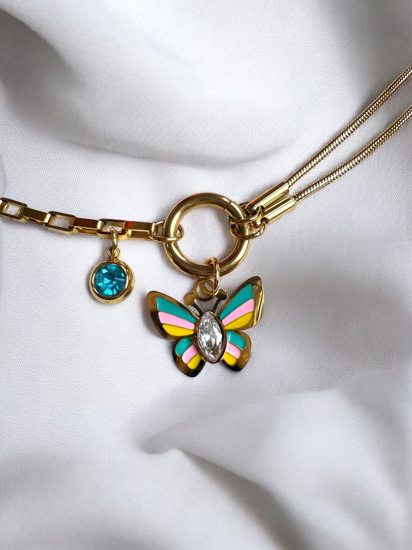 Colorful Butterfly Bracelet