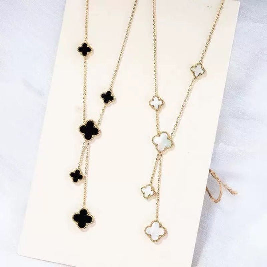 Reversible Clover Necklace