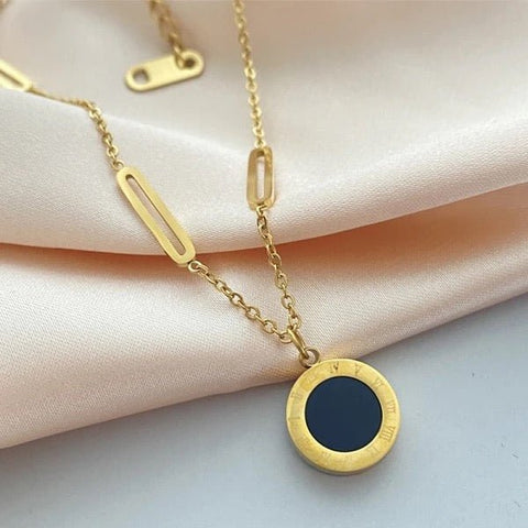 Roman Pendant Necklace