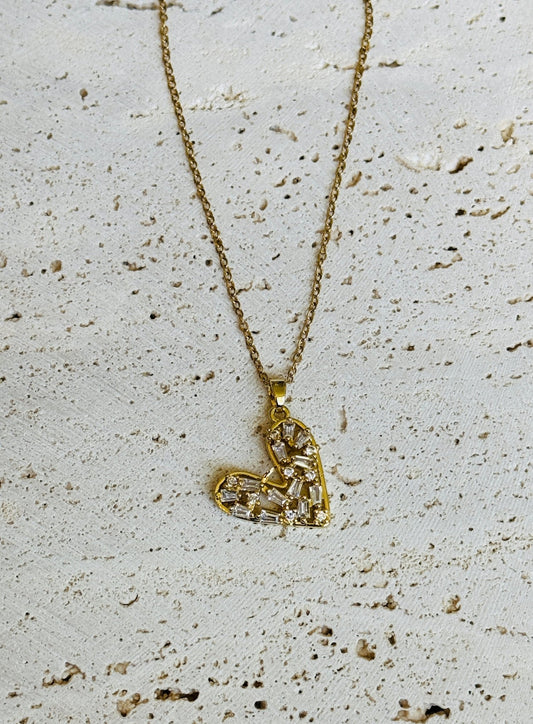 Sparkle Heart Necklace