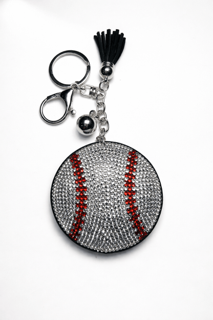 Baseball Bling Charm