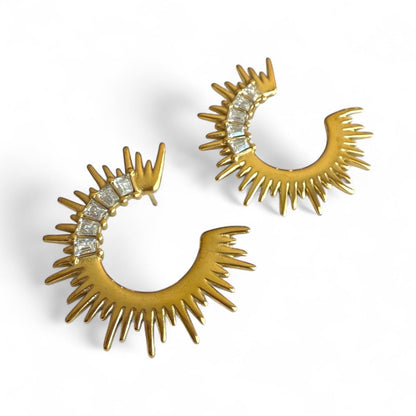 Radiant Sunburst Earrings