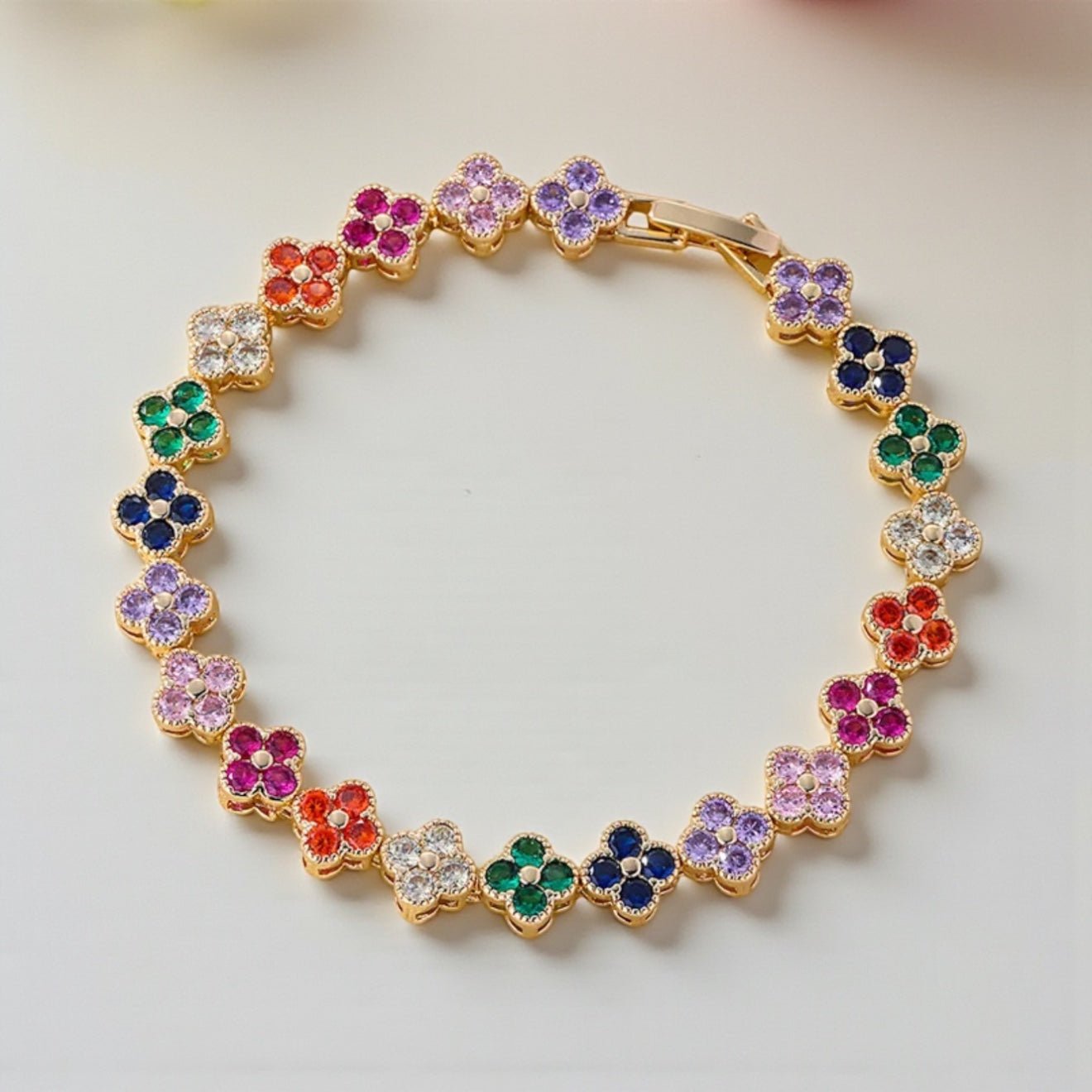 Garden of Gems Tennis Bracelet