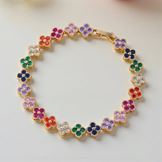 Garden of Gems Tennis Bracelet