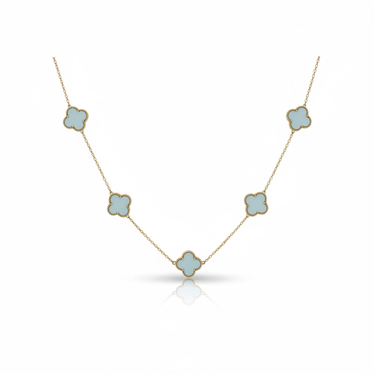 Mint Clover Necklace