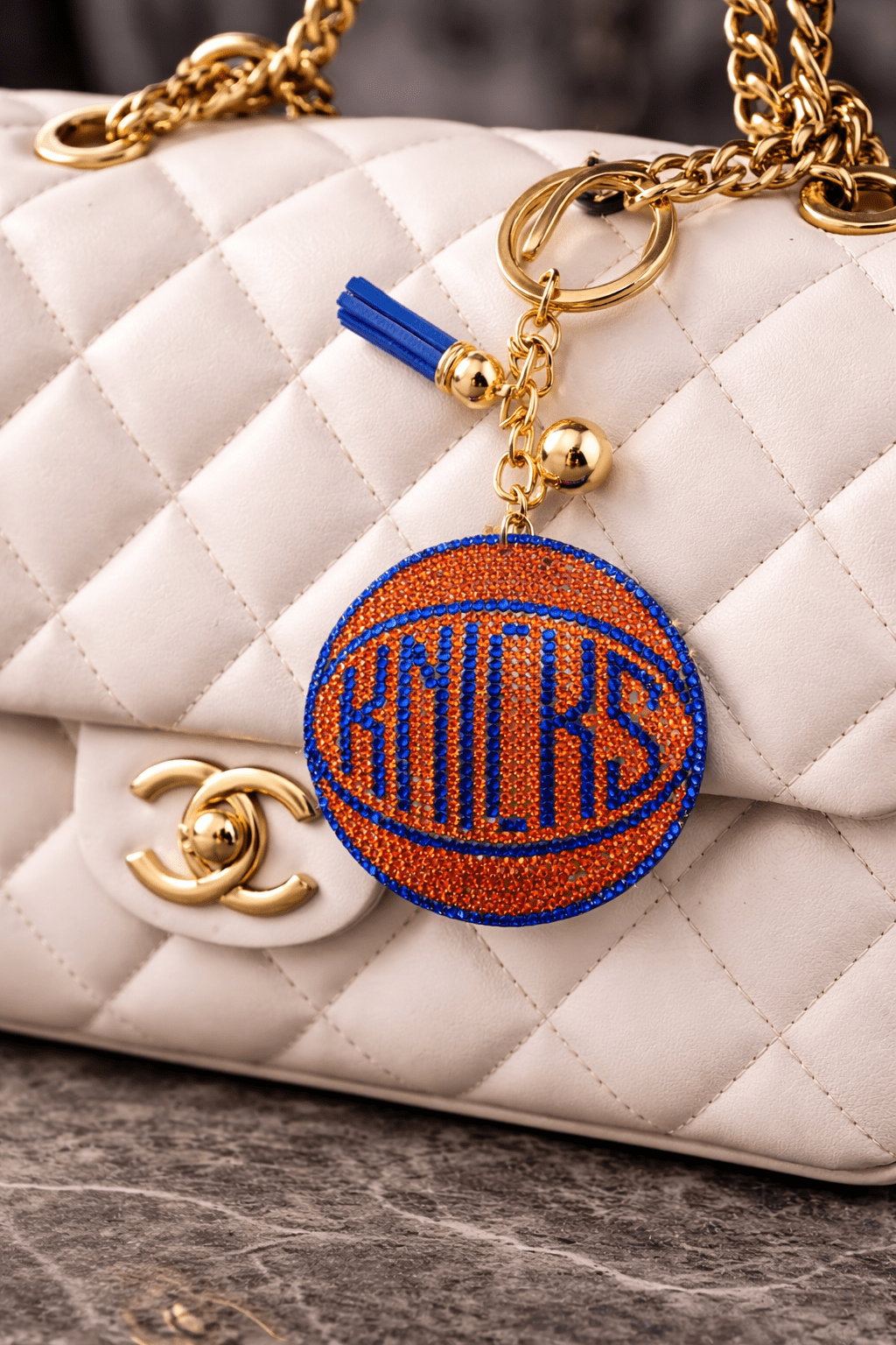 NY Knicks Bling Charm
