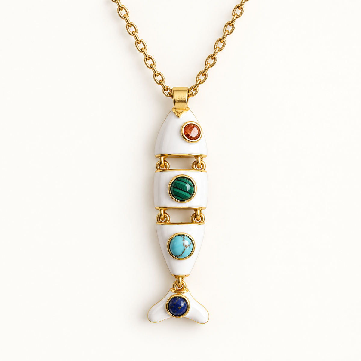 Ocean Muse Fish Necklace