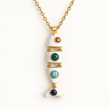 Ocean Muse Fish Necklace
