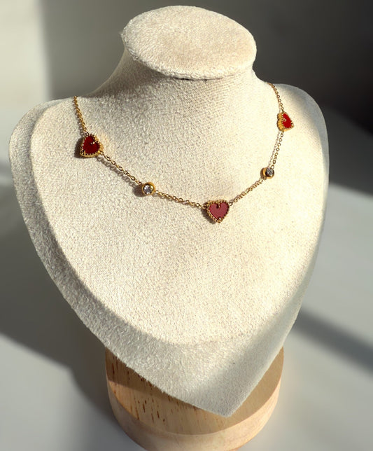 Red Heart Necklace