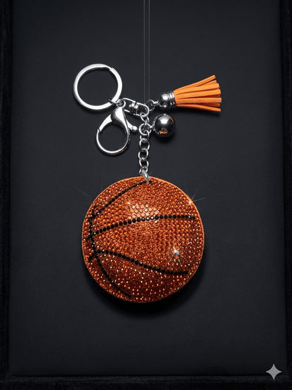 Basketball Bling Charm