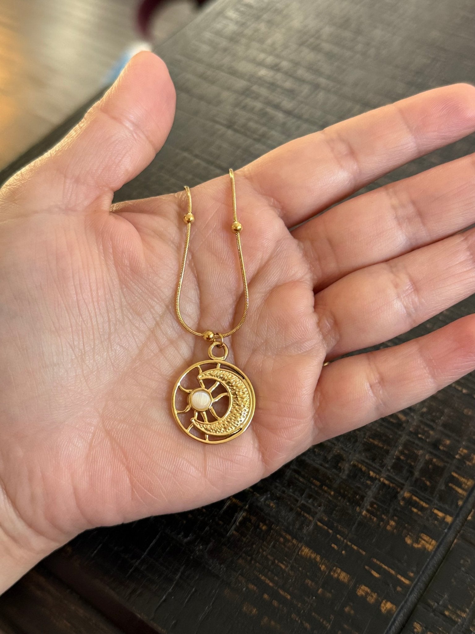 Sun & Moon Necklace