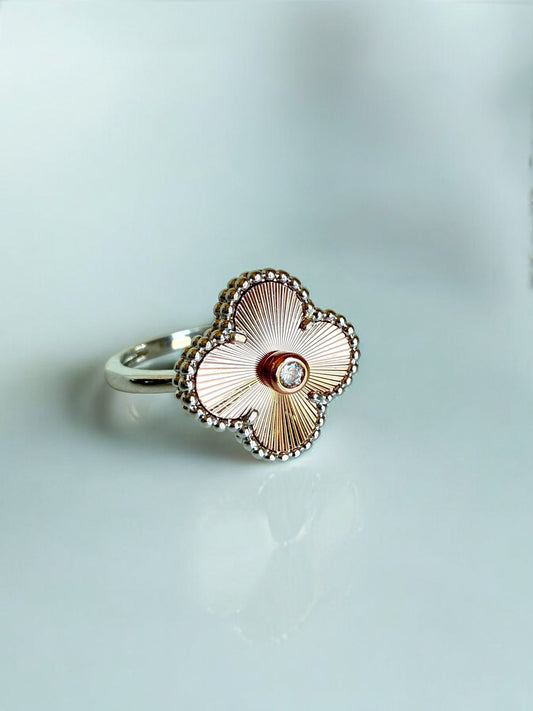 Rose Gold & White Gold Ring