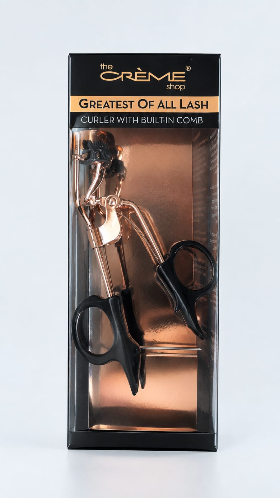 The Crème Shop – Greatest of All Lash Curler with Built-In Comb | Professional Lash Lift Tool