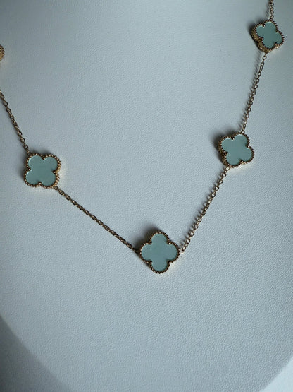Mint Clover Necklace